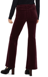 LVRP Hannah Corduroy Flare-Blackberry