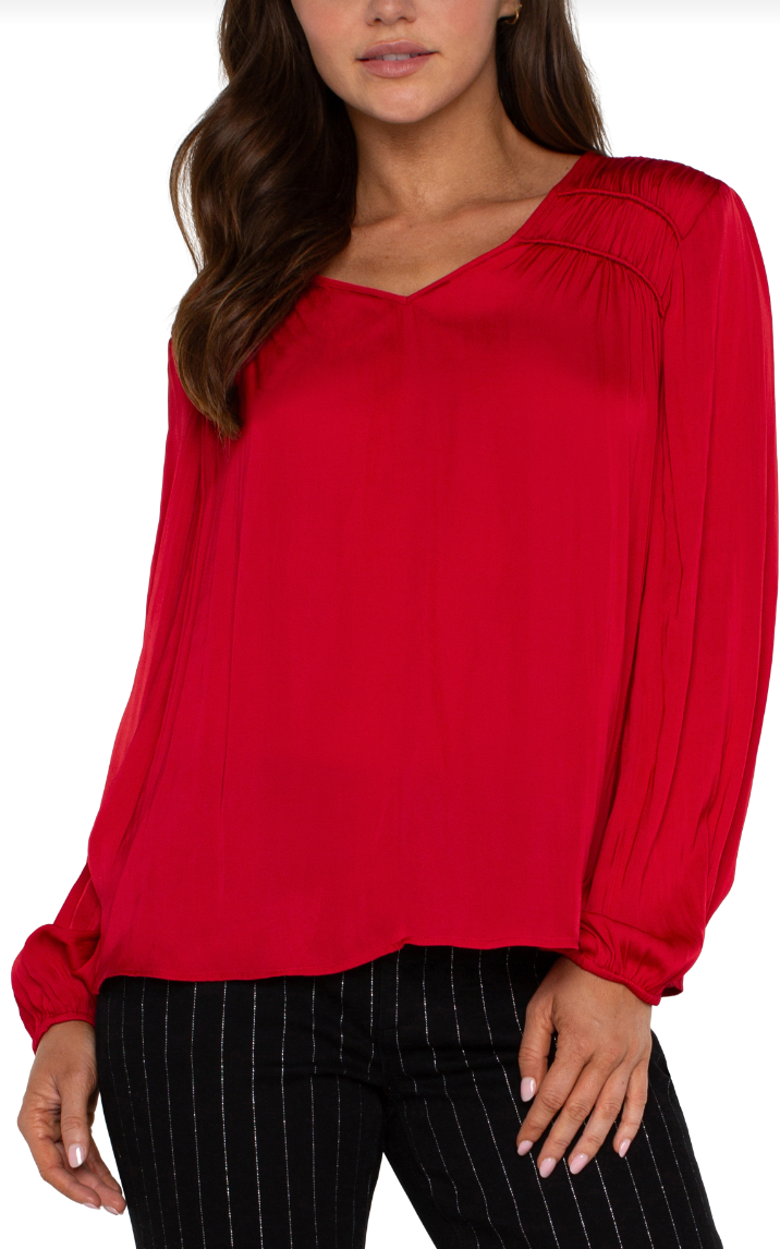 LVRP Shoulder Detail Blouse