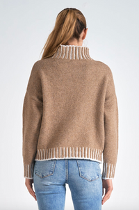 ELN Stitch Detail Turtleneck