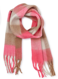 Oblong Plaid Scarf