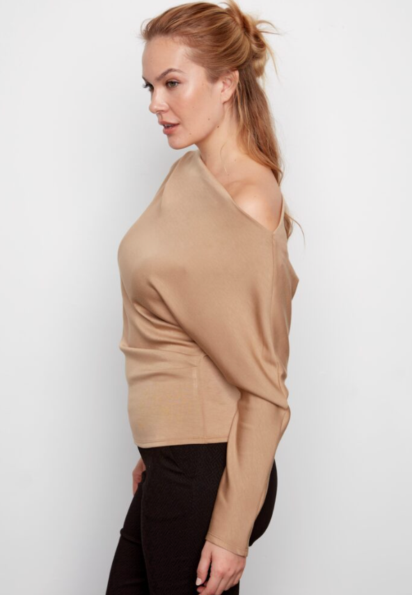 ILTM Dolman One Shoulder Top