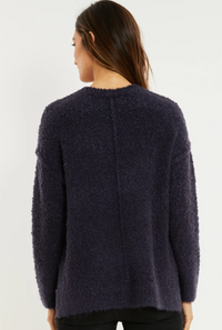 MOD Boucle Sweater-Navy