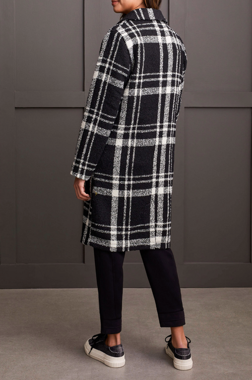 TRBL Plaid Duster Coat