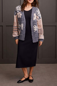 TRBL Jacquard Cardi