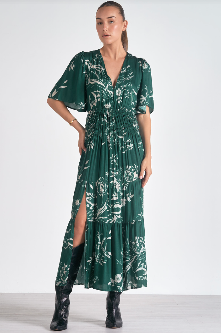 ELN Floral Maxi-Jade