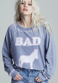 RK Bad A** Sweatshirt-Vintage Blue