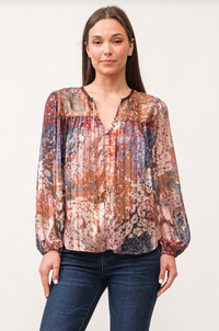 DJ Watercolor Blouse