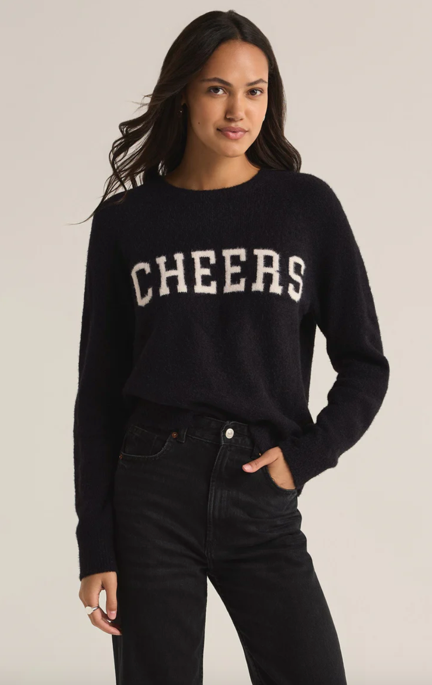 Zsup Cheers Sweater-Black