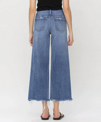 FM Ankle Length, wide leg denim