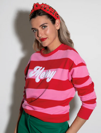 Shir Merry Stripe Sweatshirt