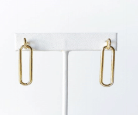 SA Paper Clip Link Earring