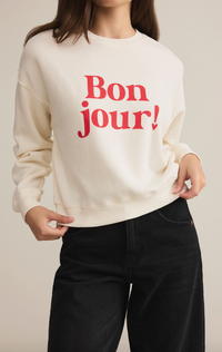 Zsup Bon jour Crewneck