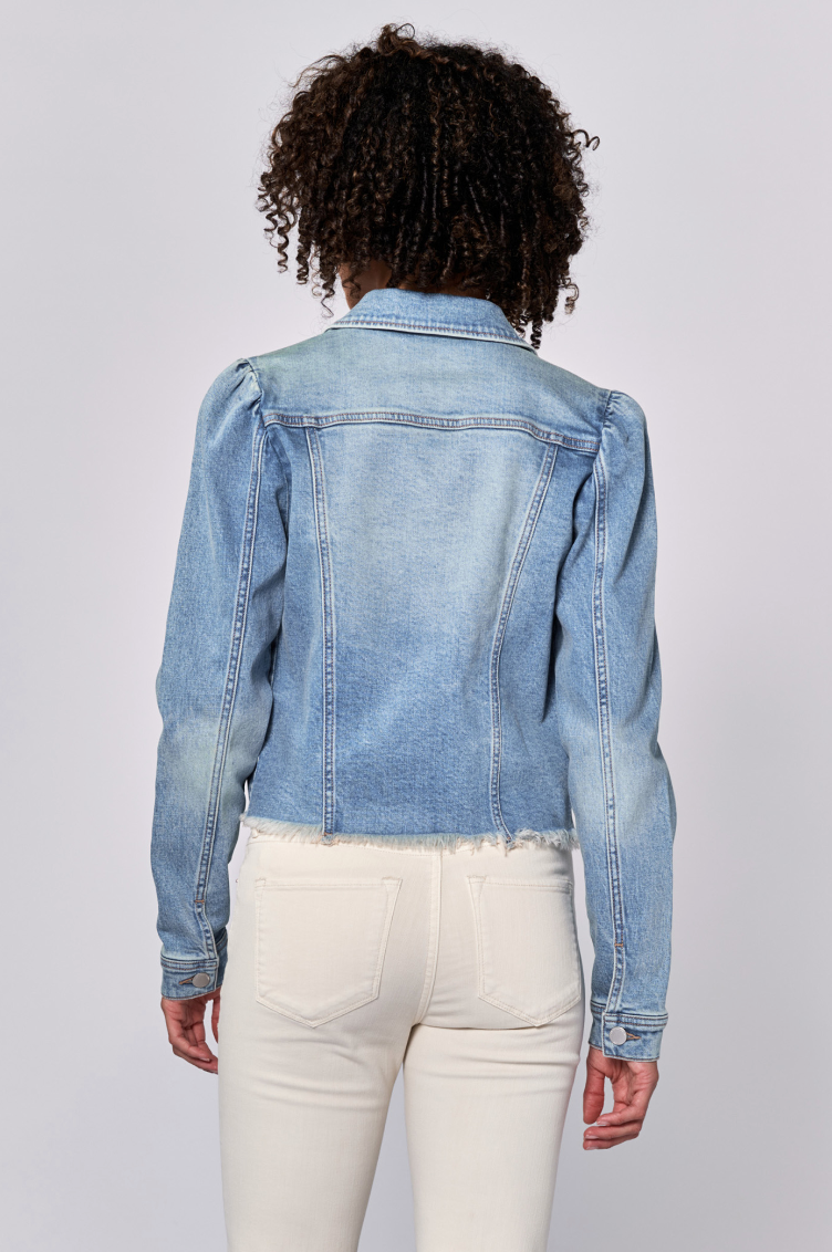 DJ Puff Sleeve Denim Jacket