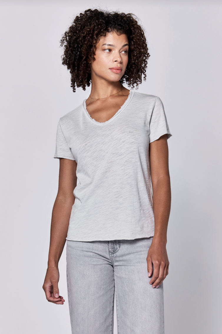 Vanya Fray Vneck Tee