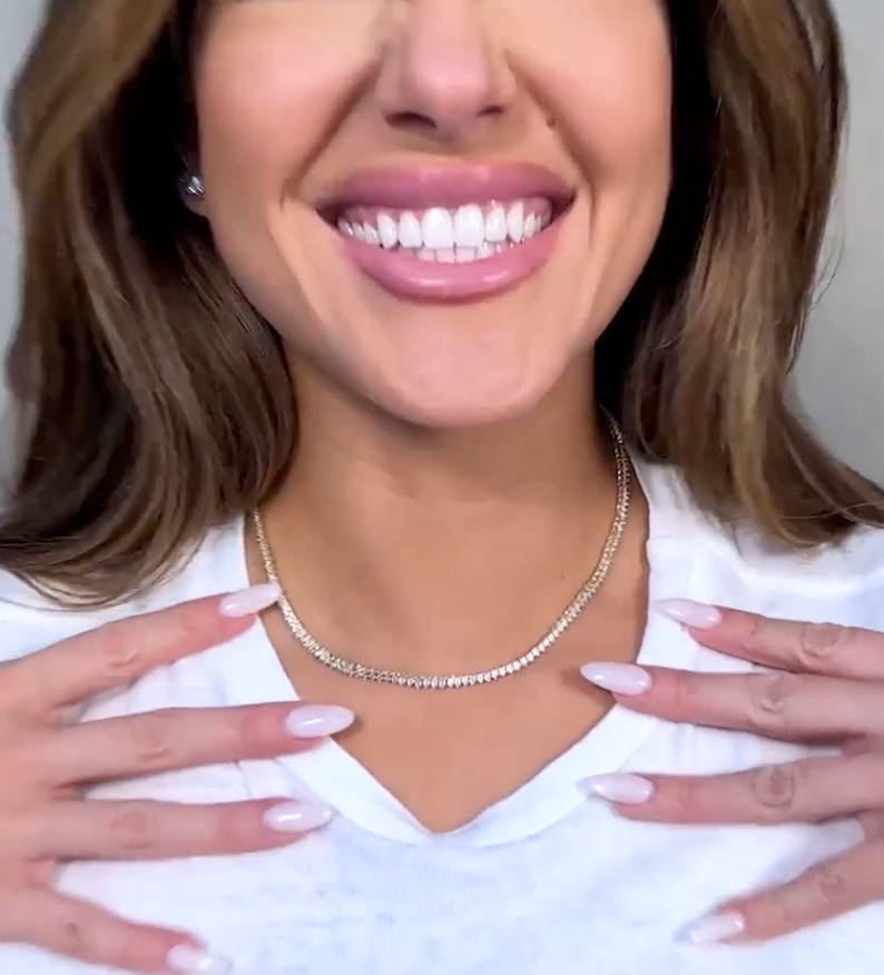 MM Tennis Necklace