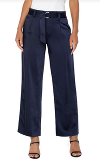 Belted Wide Leg Pant