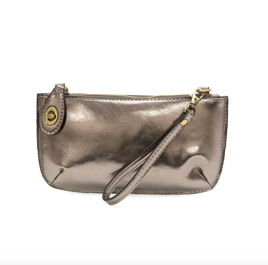 Liquid Metal Mini Crossbody/Wristlet