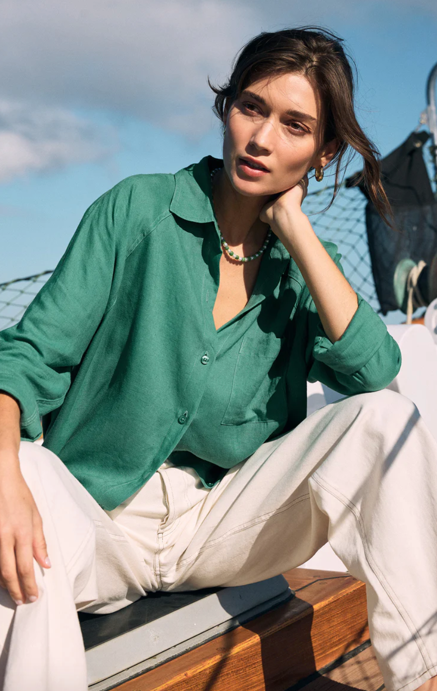 The Perfect Linen Top