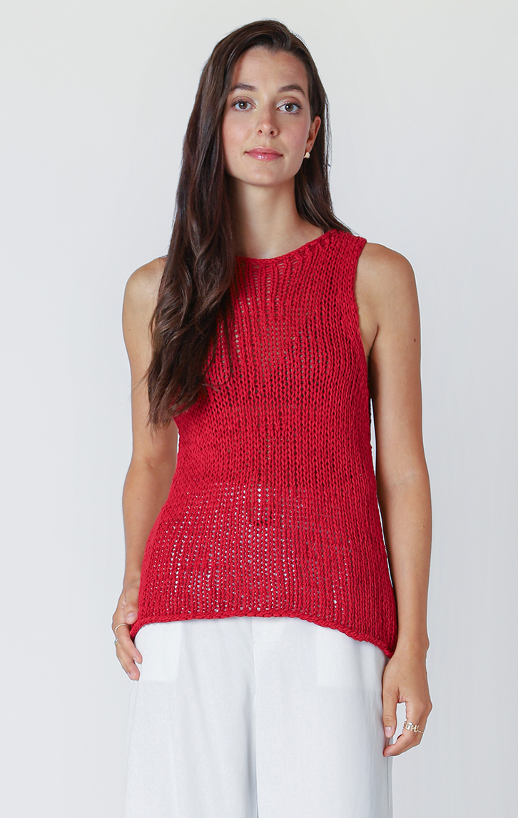 Open Knit Tank