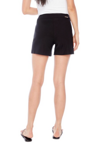 Lisa Techno Shorts-Black