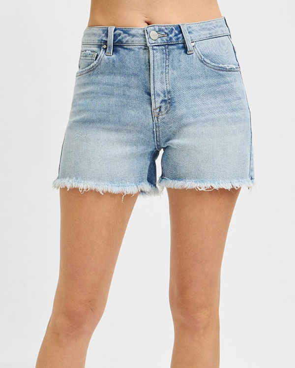Fray Hem Shorts