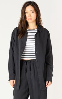 Gauze Button Down