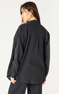 Gauze Button Down