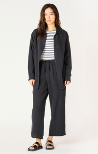 Gauze Button Down