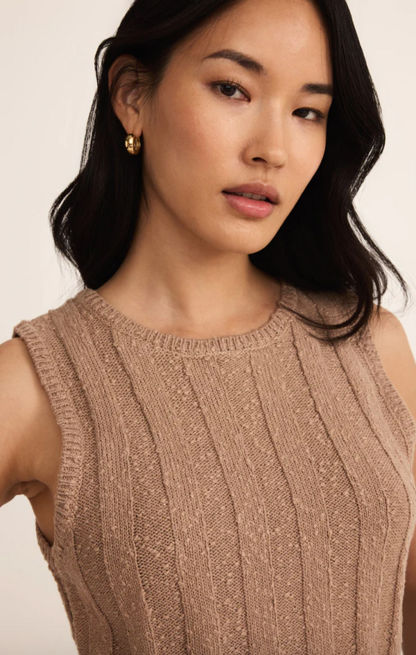 Calan Rib Sweater Tank
