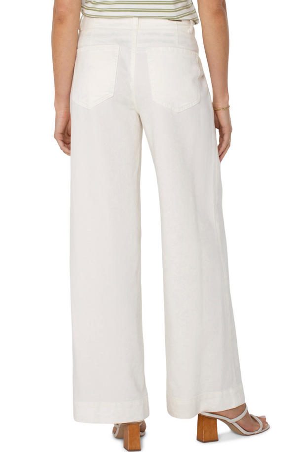 Utility Patch Pocket Pant-Ivory