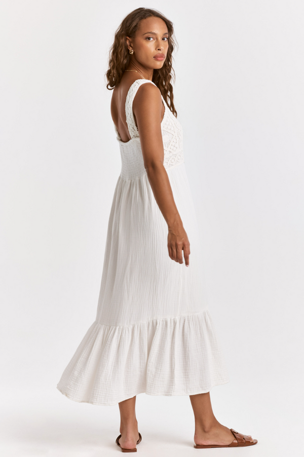 Chasity Crochet Dress