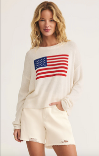 Z Supply Sienna Flag Sweater