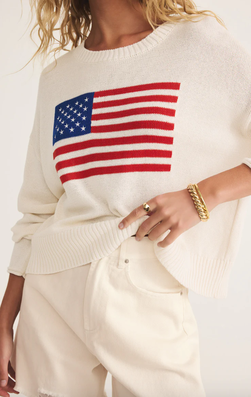 Z Supply Sienna Flag Sweater