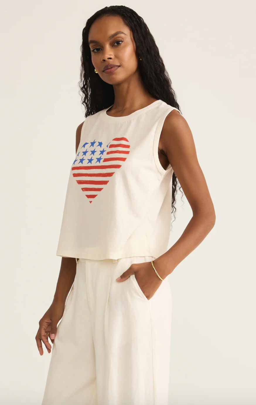 Z Supply Stars & Stripes La Mer Tank