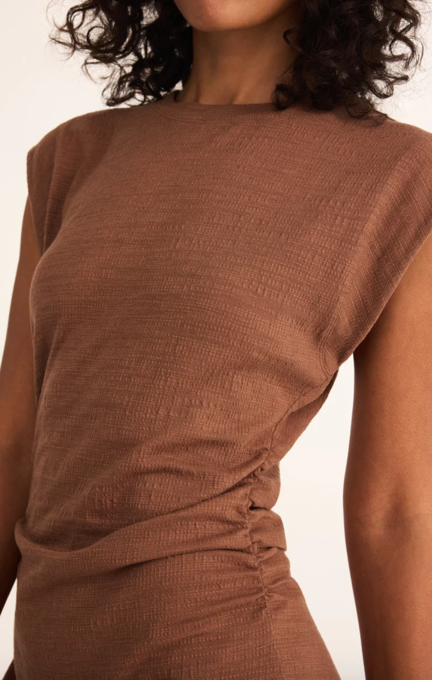 Z Supply Camino Textured Mini Dress