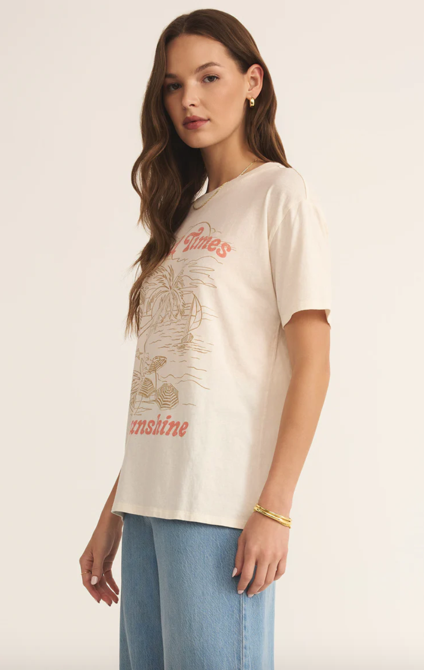 Z Supply Apres Sea Boyfriend Tee
