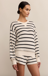 Z Supply Stand Out Striped Sweatshirt