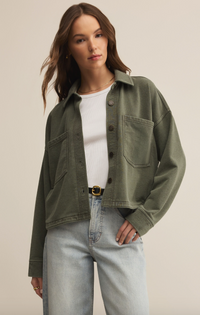 Z Supply All Day Cropped Knit Jacket