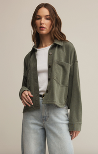Z Supply All Day Cropped Knit Jacket
