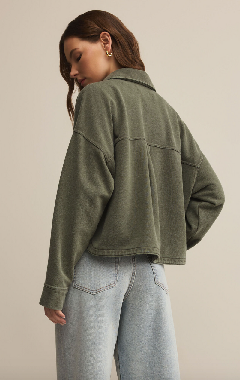 Z Supply All Day Cropped Knit Jacket