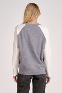 Elan Colorblock Raglan Sweater