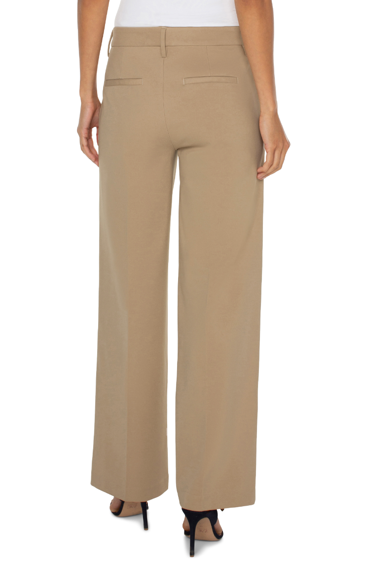 Liverpool Kelsey Wide Leg Trouser - Palo Santo
