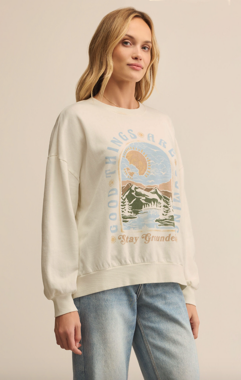 Z Supply Grounded Sunday Sweatshirt