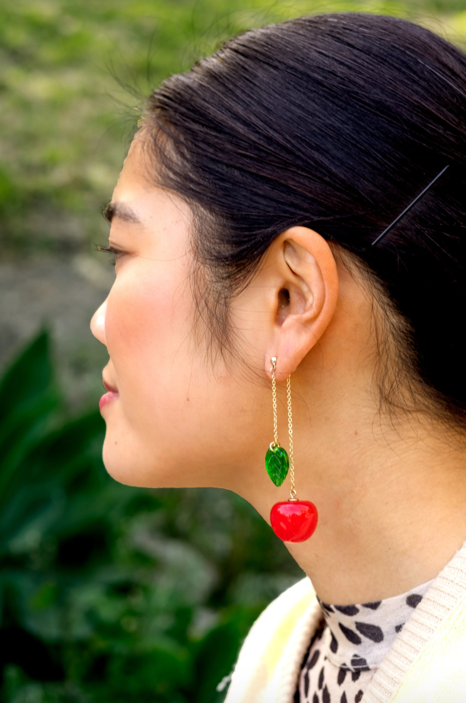 P+J Cherry Bomb Layered Earrings