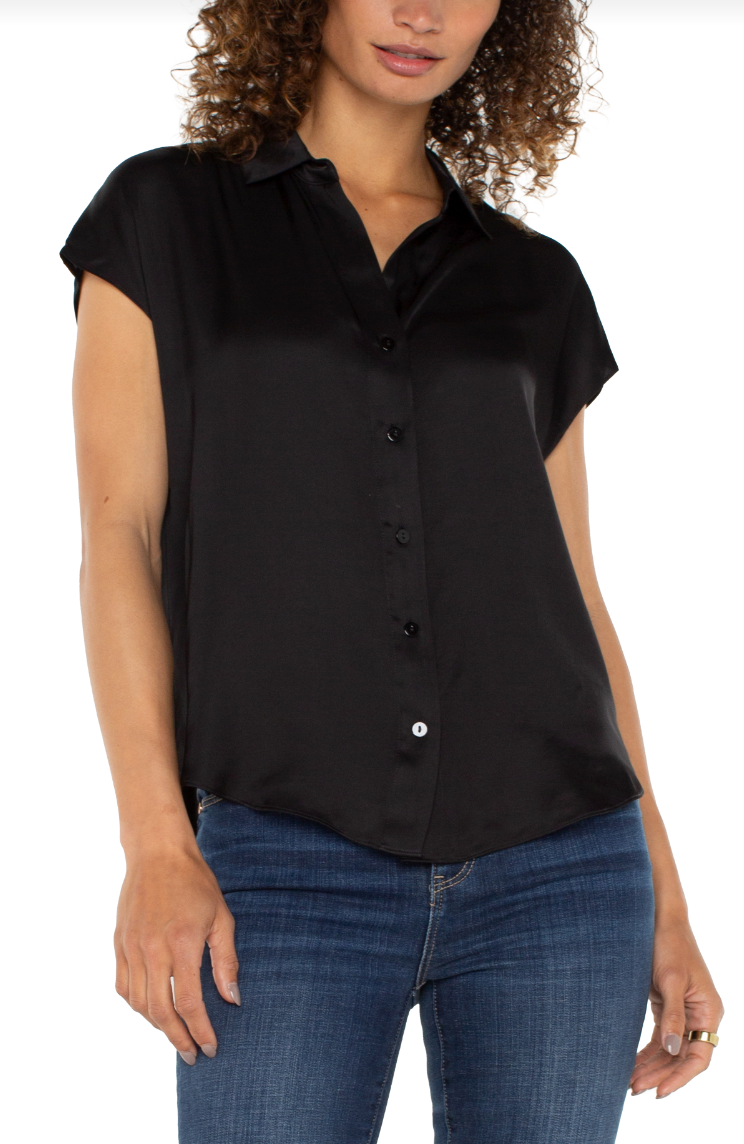 LVRP Dolman Button Front Blouse