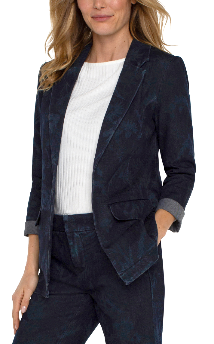 LVRP Floral Boyfriend Blazer