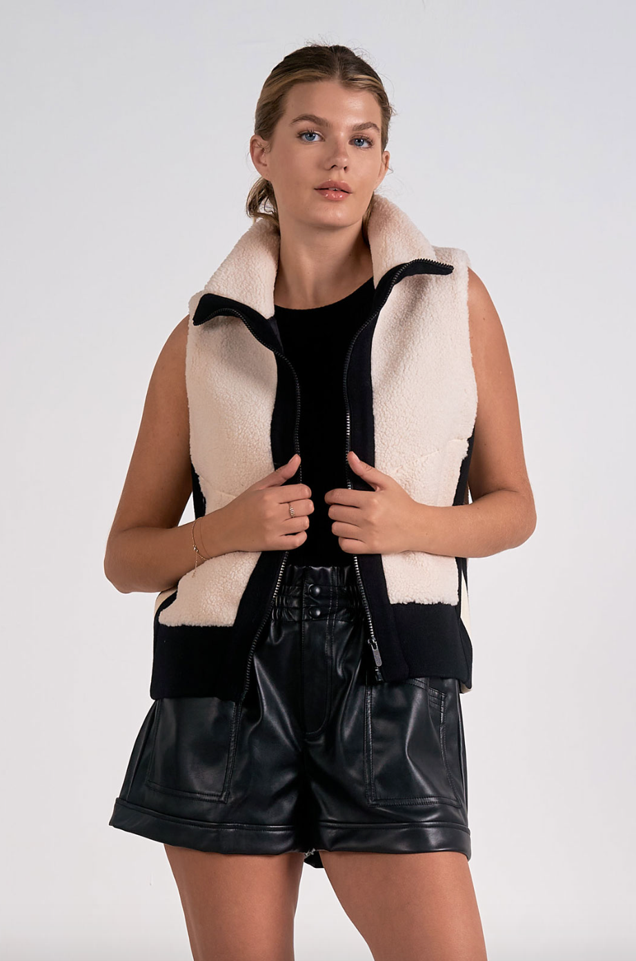 ELN Sherpa Zip Up Vest