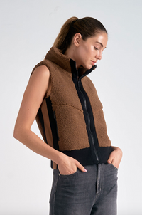 ELN Sherpa Zip Up Vest