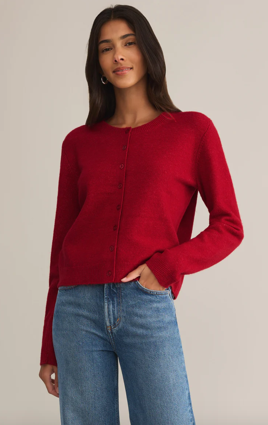 Zsup Red Cardi