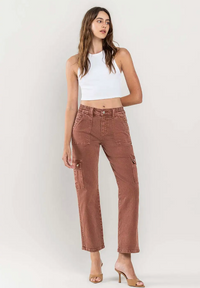 Vet Cargo Pant-Red Brick